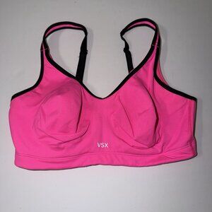 Victoria's Secret VSX SPORT‎ Sports Bra Size 36D Pink Racerback Underwire